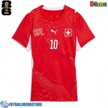 Fotballdrakt Dame Sveits Granit Xhaka #10 Hjemmedrakt VM 2026 Kortermet
